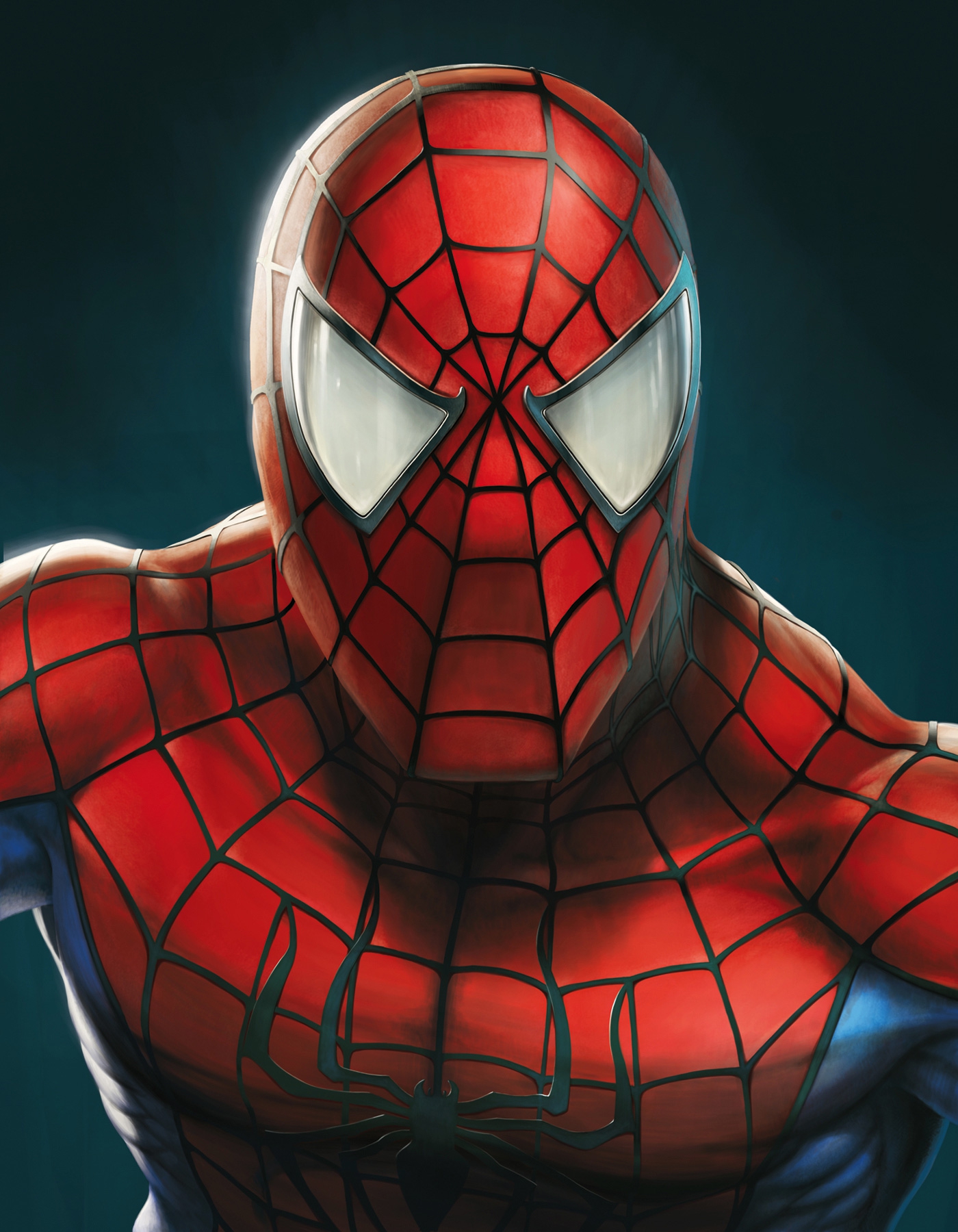 Cassic Spider Man Portrait